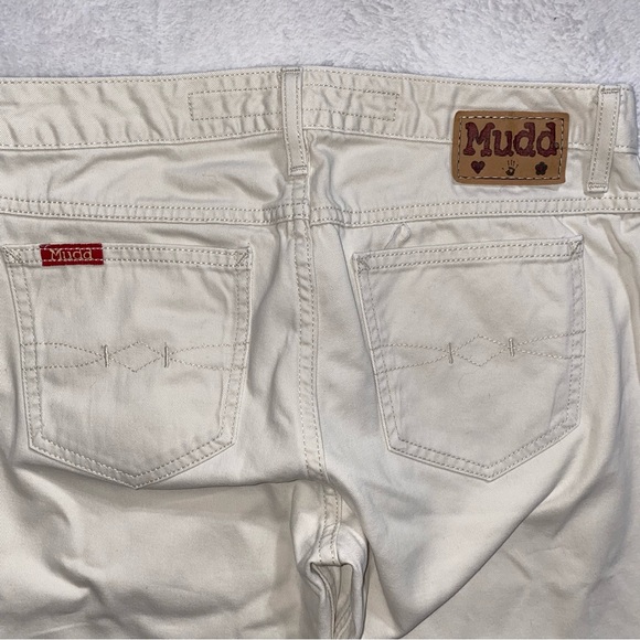 Vintage 00s y2k MUDD khaki low rise flare pants - Picture 3 of 8